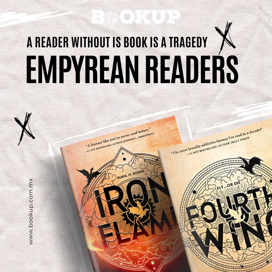 Empyrian Bundle - Fourth Wing and Iron Flame. Set of 2 Books Hardcover