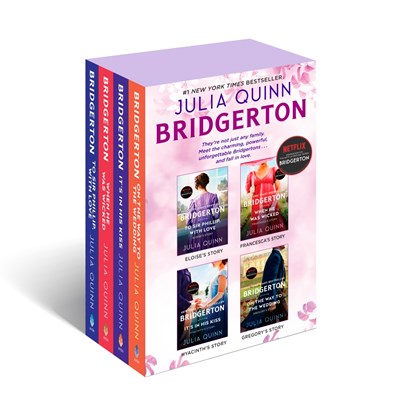 Bridgerton Boxed Set 5-8 : To Sir Phillip, With Love / When He Was Wicked / It's in His Kiss / On the Way to the Wedding
