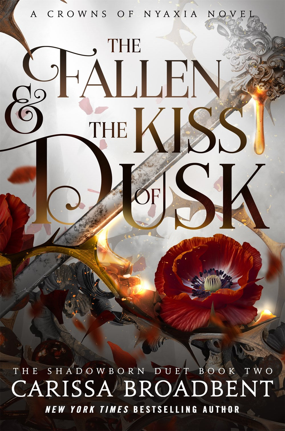 The Fallen & the Kiss of Dusk : The Shadowborn Duet, Book Two