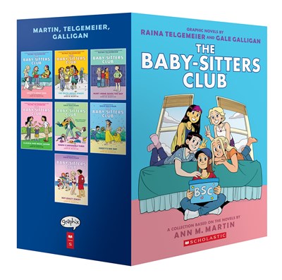 The Baby-sitters Club #1-7 Graphic Novel Box Set : Full-Color Edition