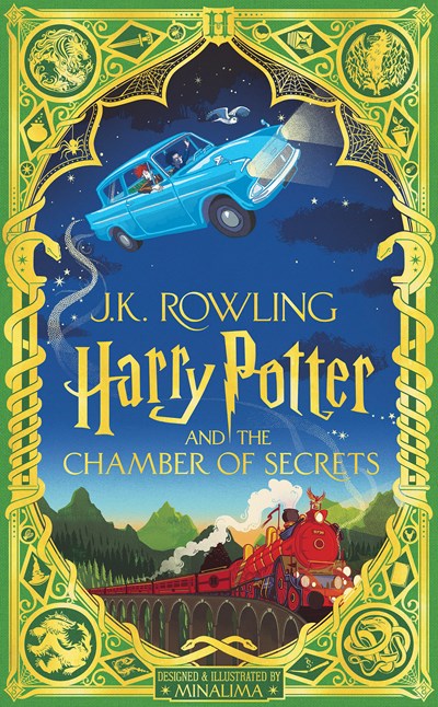 Harry Potter and the Chamber of Secrets (Harry Potter, Book 2) (MinaLima Edition) (Illustrated)