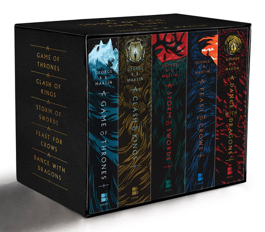 A Song of Ice and Fire series: 5-Book Boxed Set