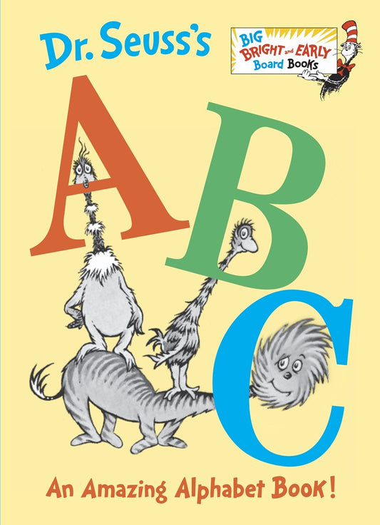 Dr. Seuss's ABC:  An Amazing Alphabet Book!