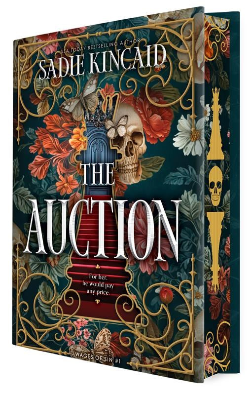 The Auction (Deluxe Limited Edition):  A Spicy, Dark Romance Novel from a TikTok Sensation