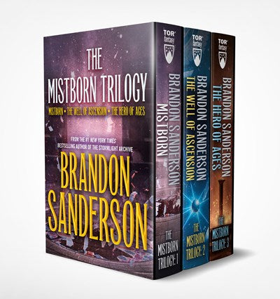 Mistborn Boxed Set I : Mistborn, The Well of Ascension, The Hero of Ages