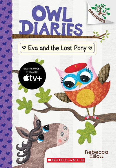 Eva and the Lost Pony: A Branches Book (Owl Diaries #8): A Branches Book