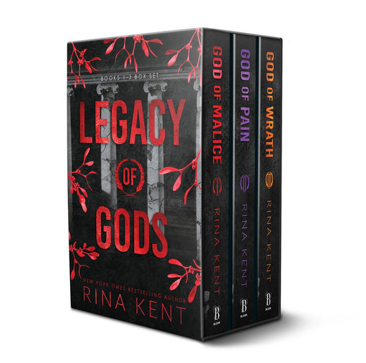 Legacy of Gods Series Boxed Set, Books 1-3:  God of Malice, God of Pain, and God of Wrath