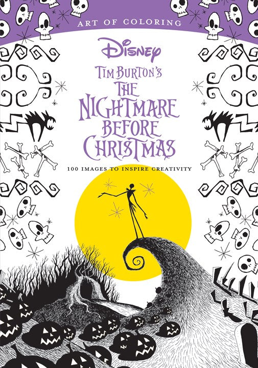 Art of Coloring: Tim Burton's The Nightmare Before Christmas:  100 Images to Inspire Creativity