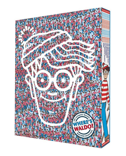 Where’s Waldo? The Ultimate Waldo Watcher Collection: (A Box Set of 7 Hidden Object Activity Books, Packed with Search & Find Puzzle Adventures - a Perfect Gift & Travel Companion for All Ages)