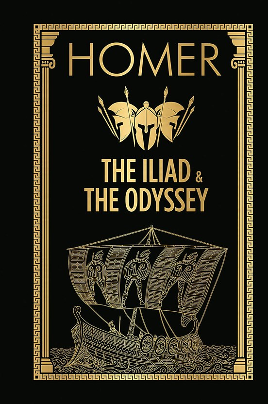 HOMER: The Iliad & the Odyssey (Deluxe Hardbound Edition)