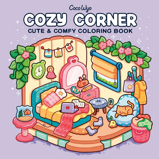 Cozy Corner:  Coloring Book for Adults and Kids