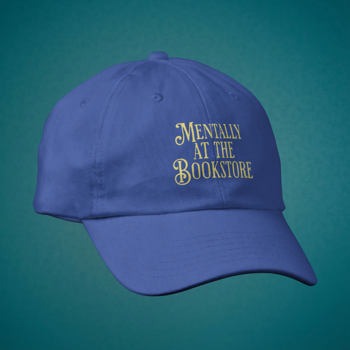 Mentally at the Bookstore Cap