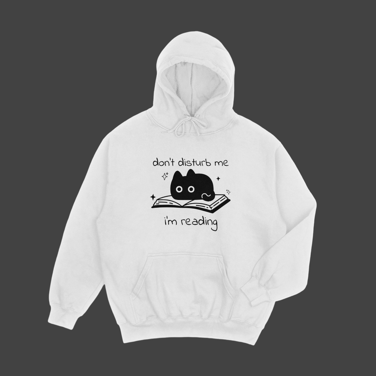 Bookish Kitty Hoodie