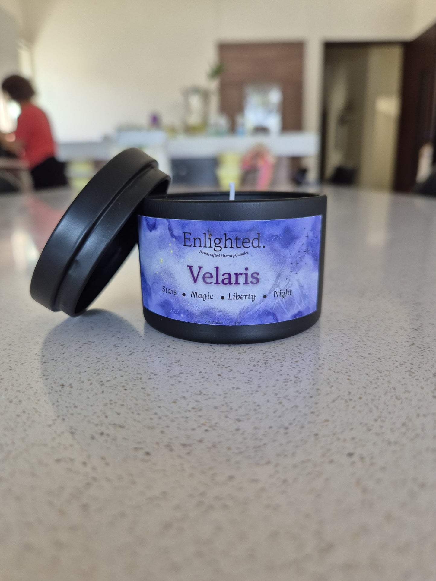 Vela Literaria - Enlighted Handcrafted Literary Candles