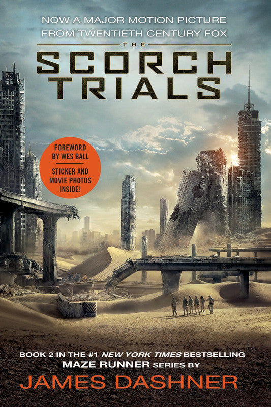 The Scorch Trials Movie Tie-in Edition (Maze Runner, Book Two)