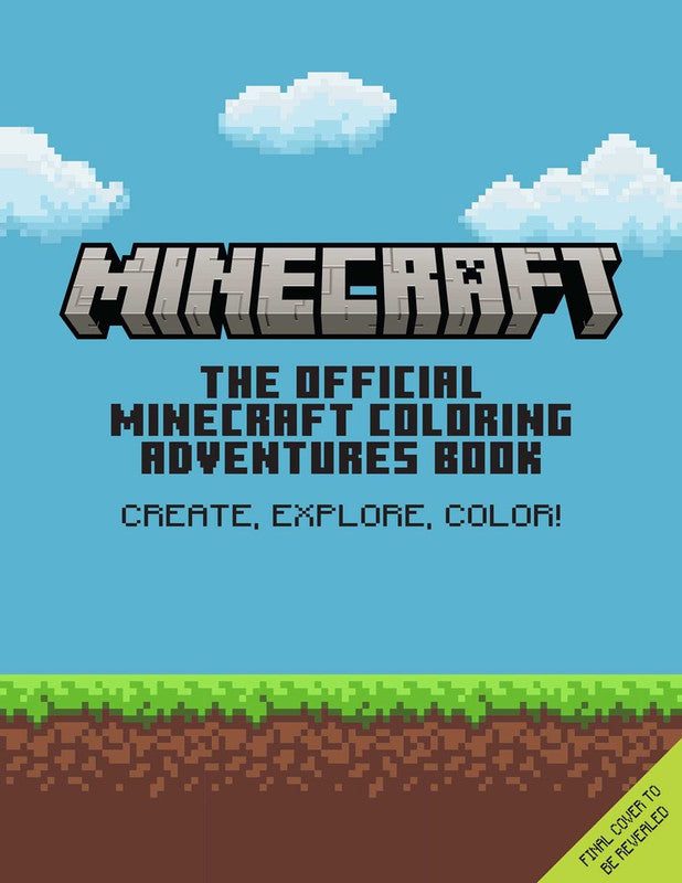The Official Minecraft Coloring Adventures Book, Coloring Book – BOOKUPMX